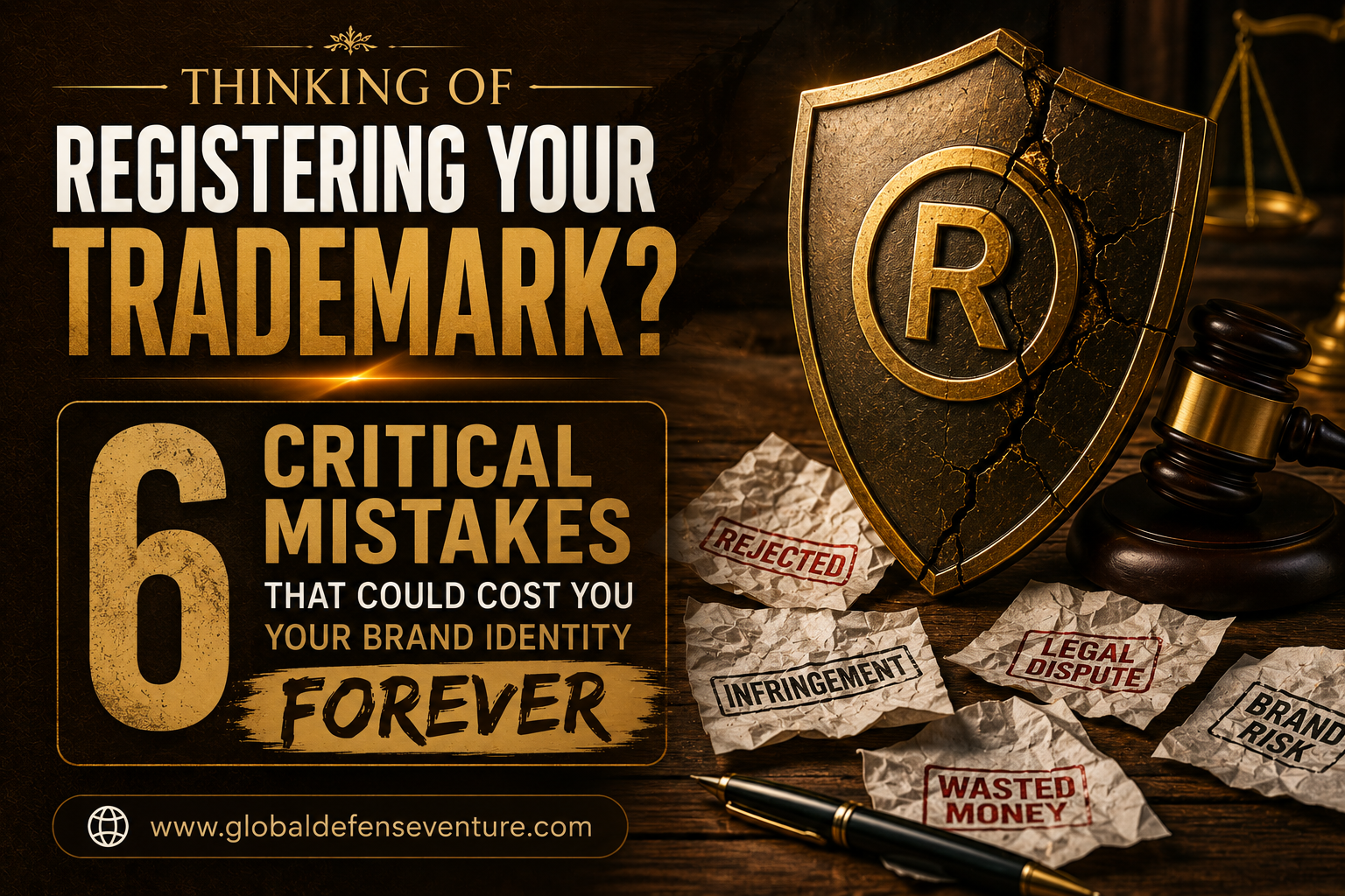 Thinking of Registering Your Trademark 6 Critical Mistakes That Could Cost You Your Brand Identity Forever