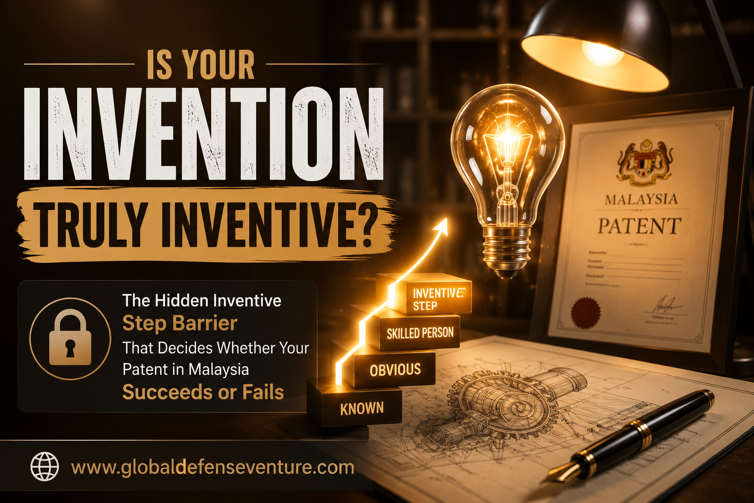 Is Your Invention Truly Inventive The Hidden Inventive Step Barrier That Decides Whether Your Patent in Malaysia Succeeds or Fails